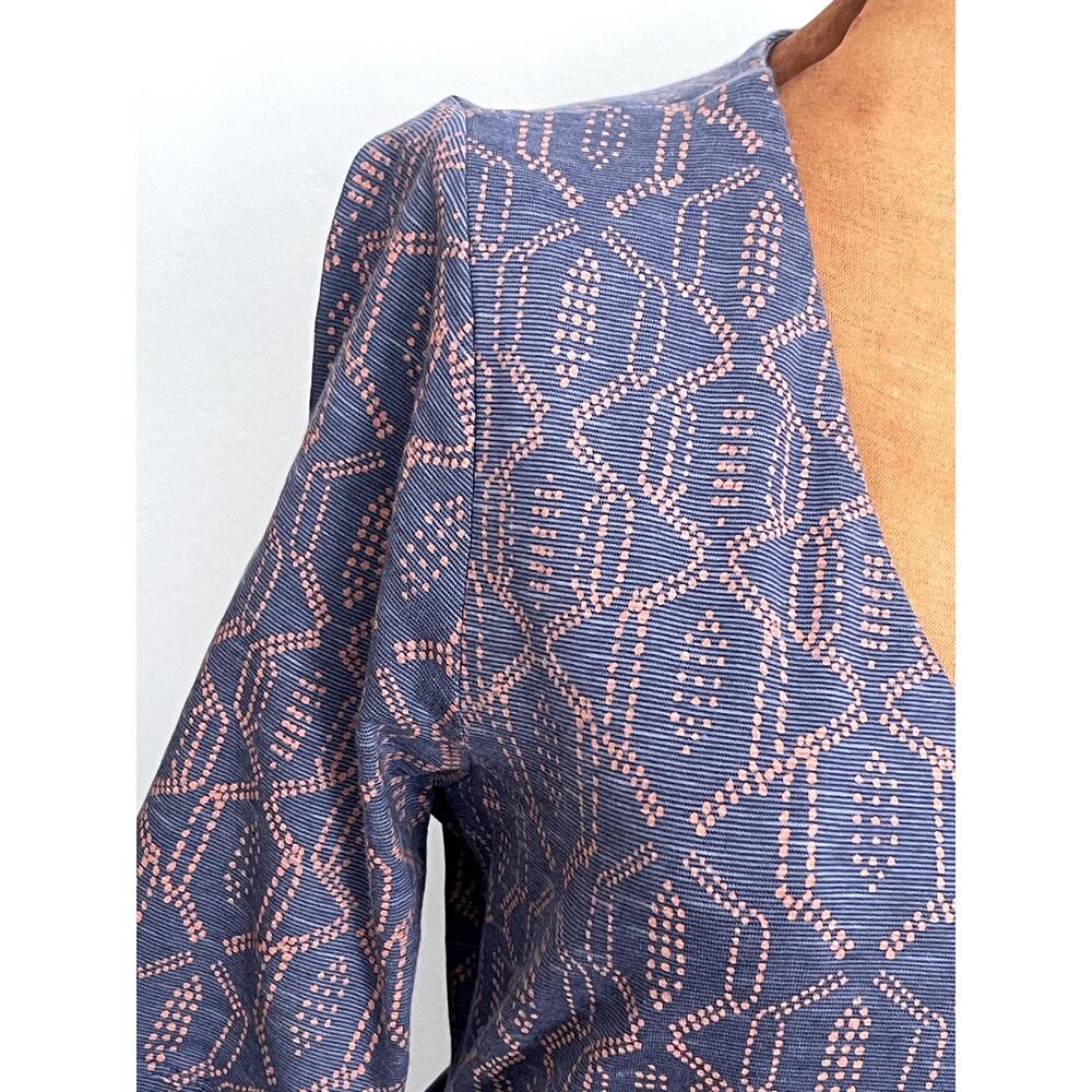 Toad&Co Sz S Cue Wrap Dress Gray Stretch Wicking A-Line Active Travel Vacation - Picture 7 of 16